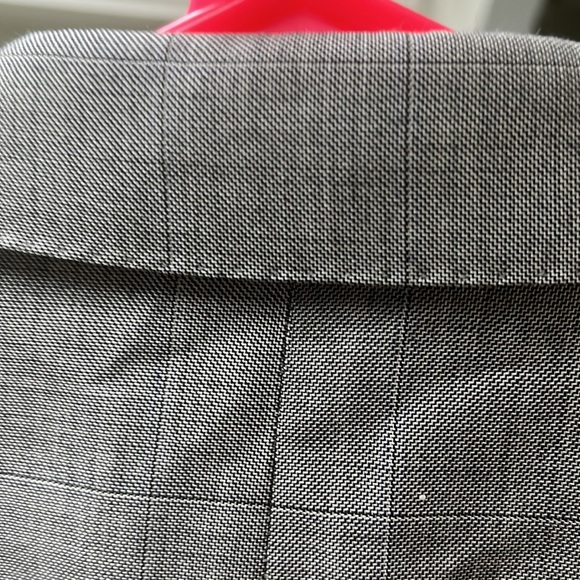 Zegna blazer 2 button 2 vent back notch lapel pick sticking 75-25% wool/silk - Picture 4 of 8